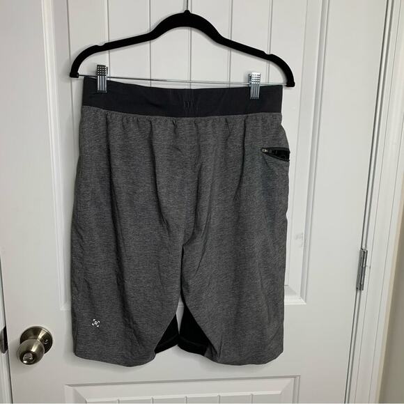 Lululemon THE Shorts 11 inch unlined heathered gray size medium men's training - Picture 3 of 6